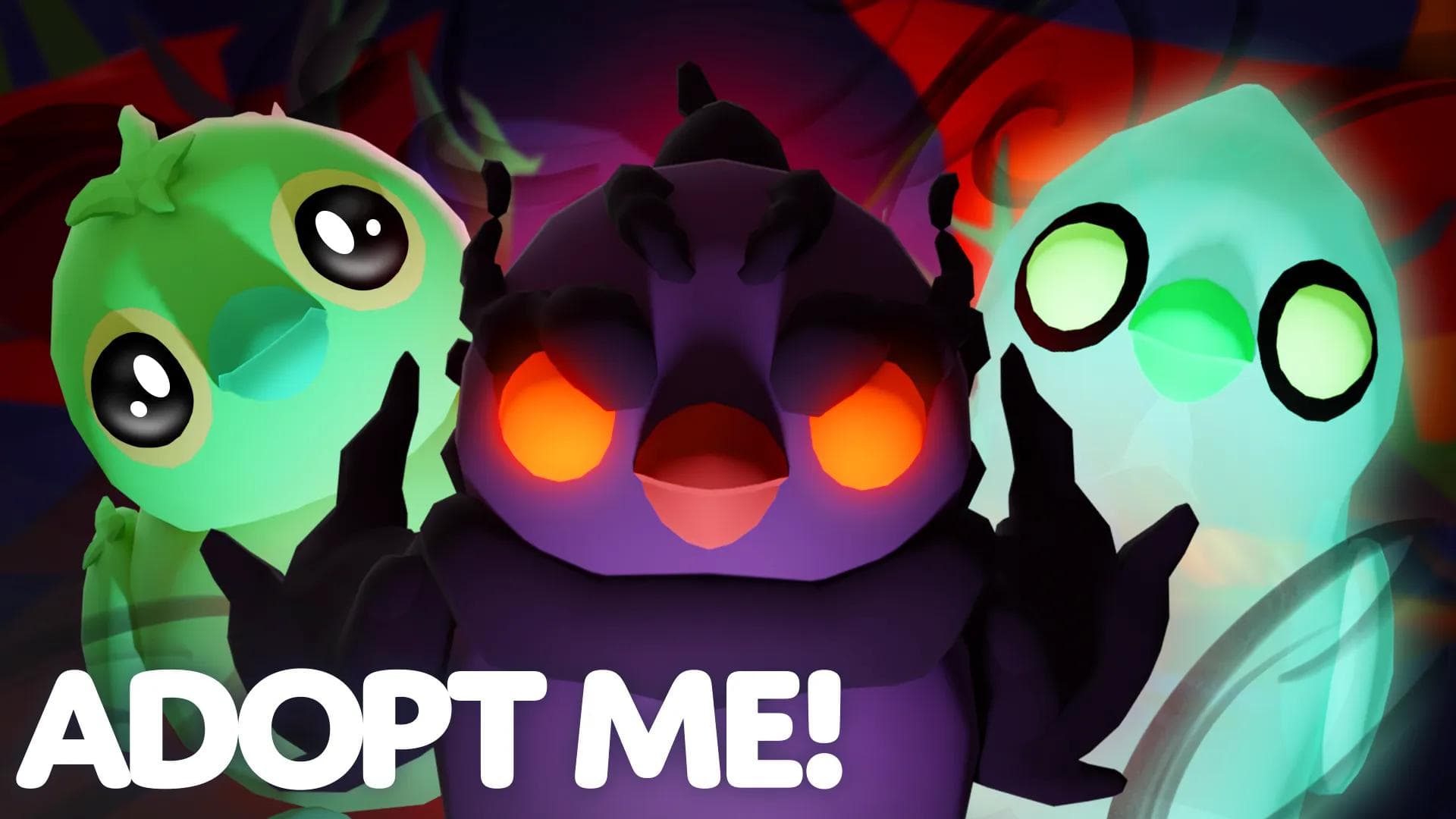 Evil, Zombie and Ghost Chick welcome you to the spooooky week 3 halloween update in Adopt Me! 